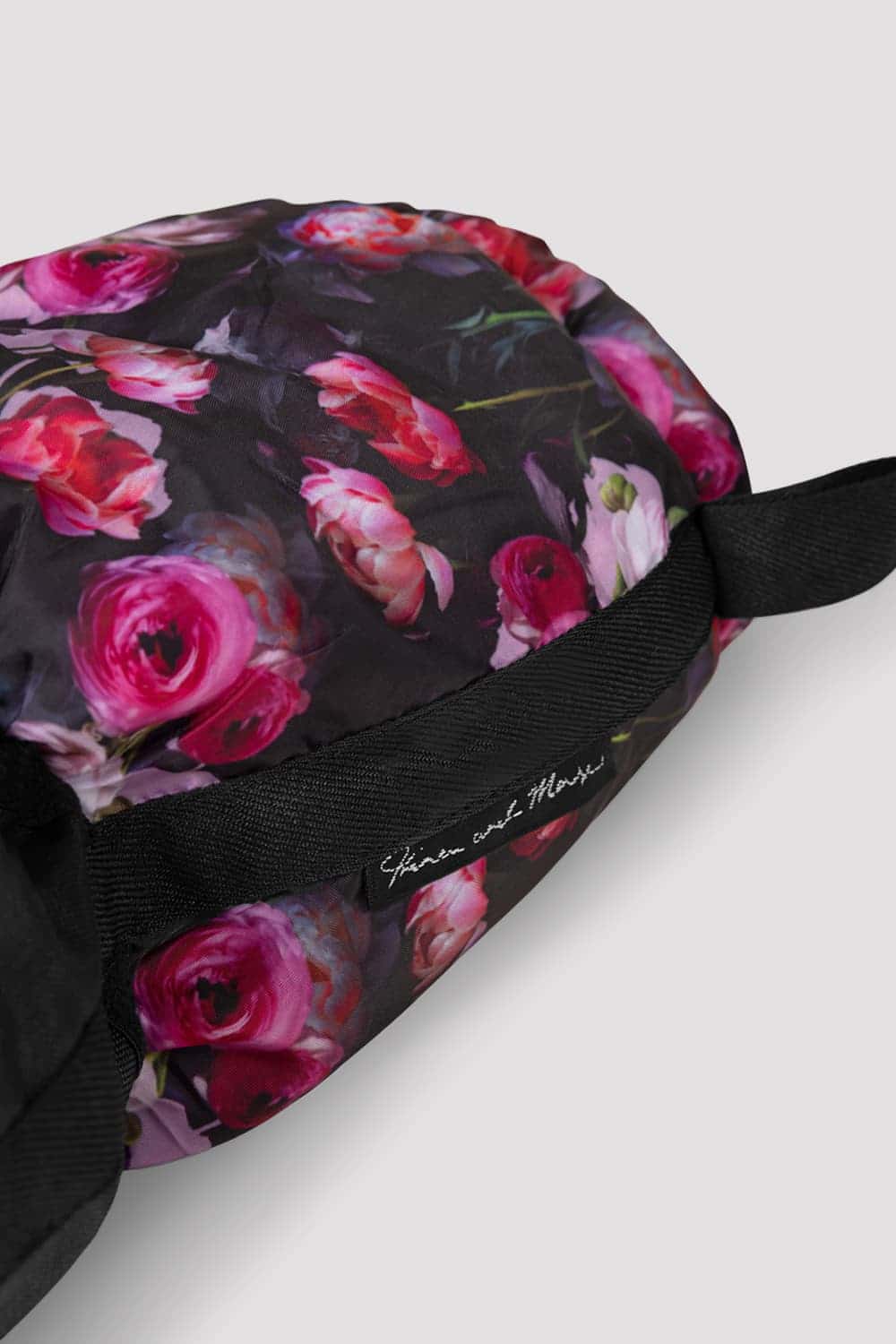 Adult Floral Print Warm Up Booties - Image 3