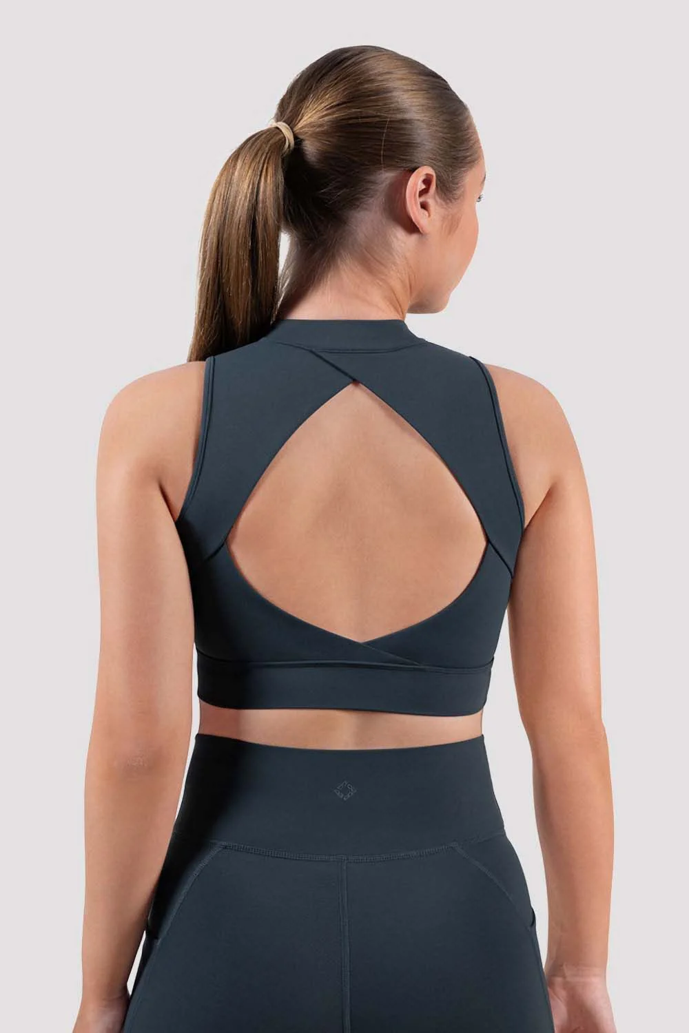 Apex BLOCHeverhold Zip Front Crop Top - Image 2