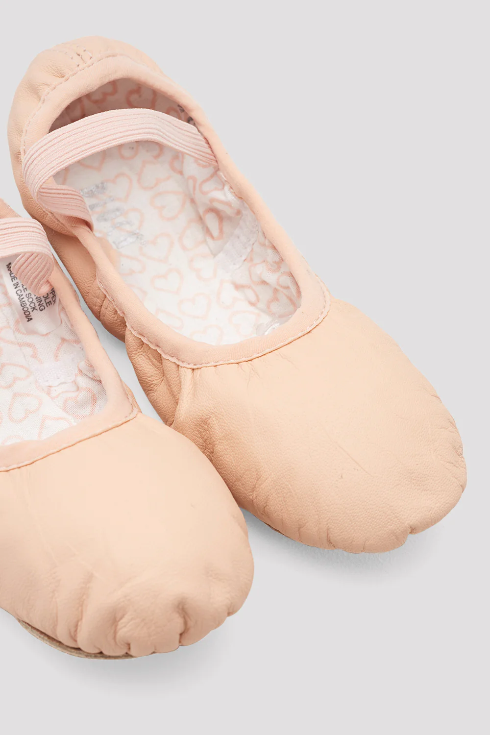 Childrens Belle Leather Ballet Shoes - Image 5