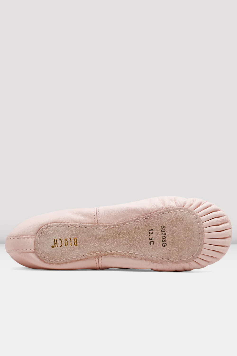 Childrens Dansoft Leather Ballet Shoes - Image 4