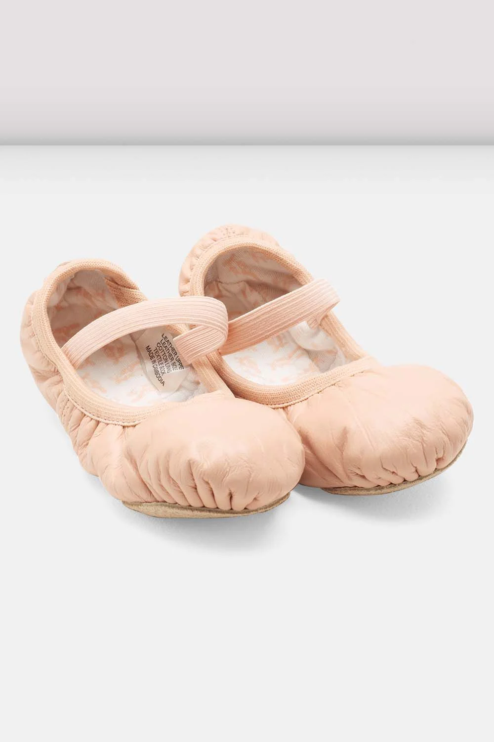 Childrens Giselle Leather Ballet Shoes - Image 6