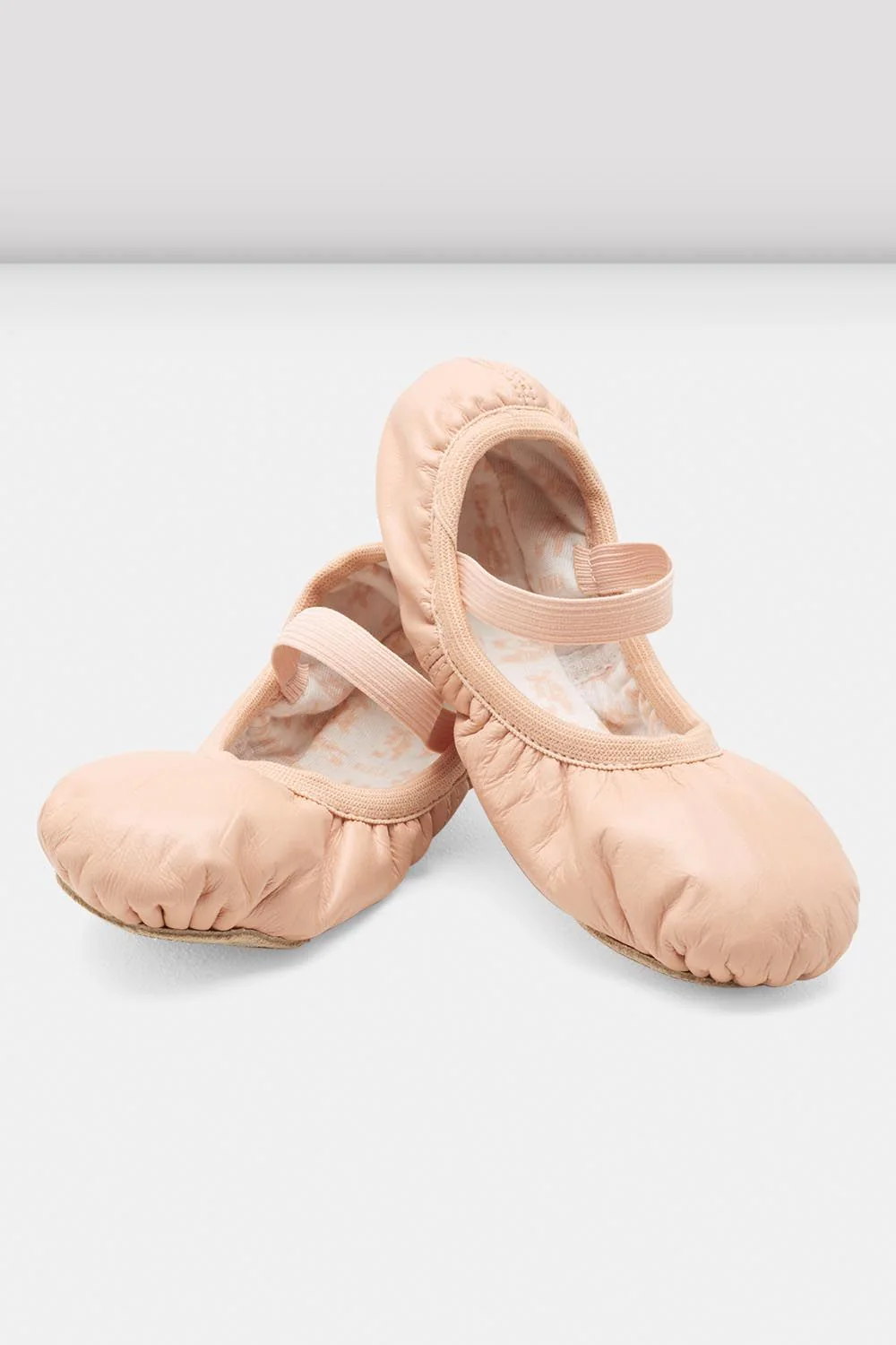 Childrens Giselle Leather Ballet Shoes - Image 7