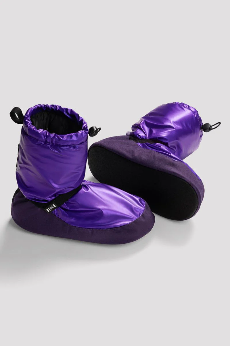 Childrens Metallic Warm Up Booties - Image 3
