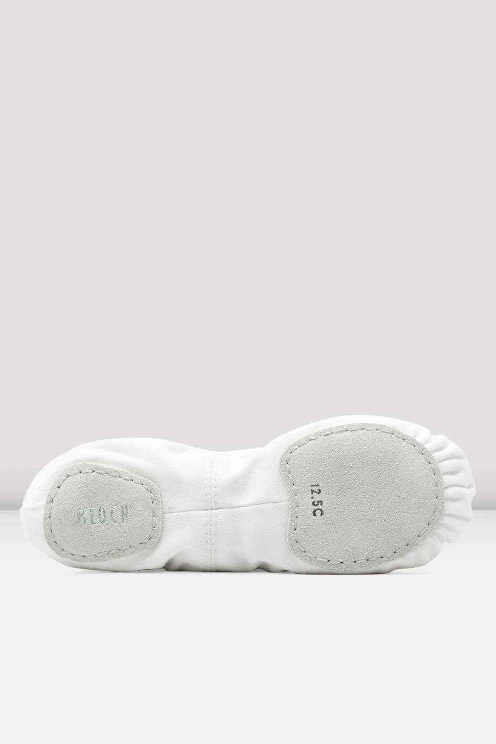 Childrens Performa Stretch Canvas Ballet Shoes - Image 4