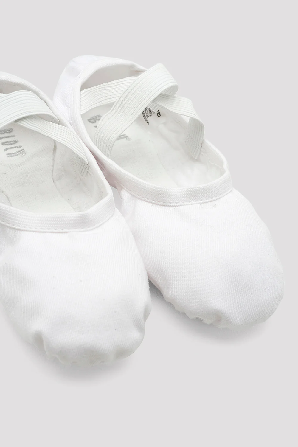 Childrens Performa Stretch Canvas Ballet Shoes - Image 5