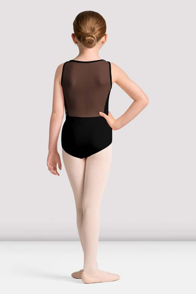 Girls Cara Boat Neck Leotard - Image 2