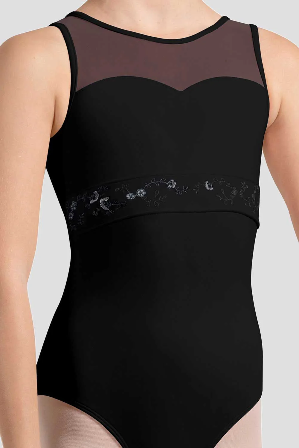 Girls Daisy Tank Leotard - Image 3