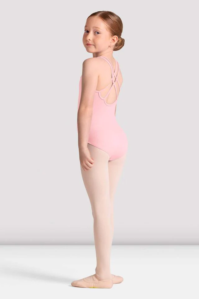 Girls Jade Cross Back Leotard - Image 2