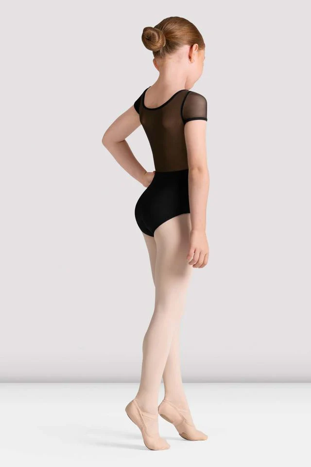 Girls Logan Cap Sleeve Leotard - Image 2