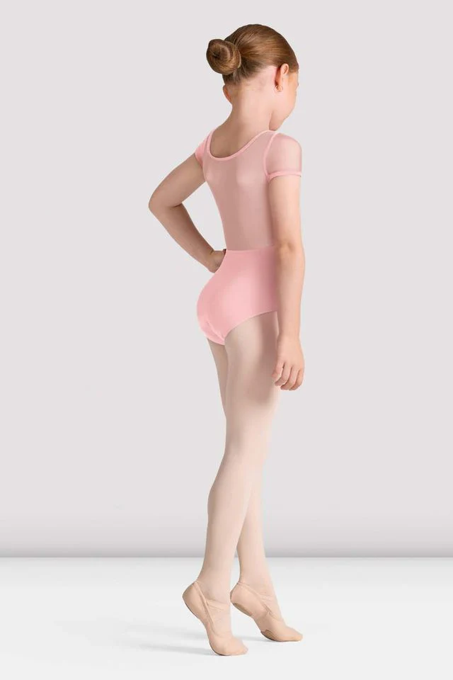 Girls Logan Cap Sleeve Leotard - Image 2
