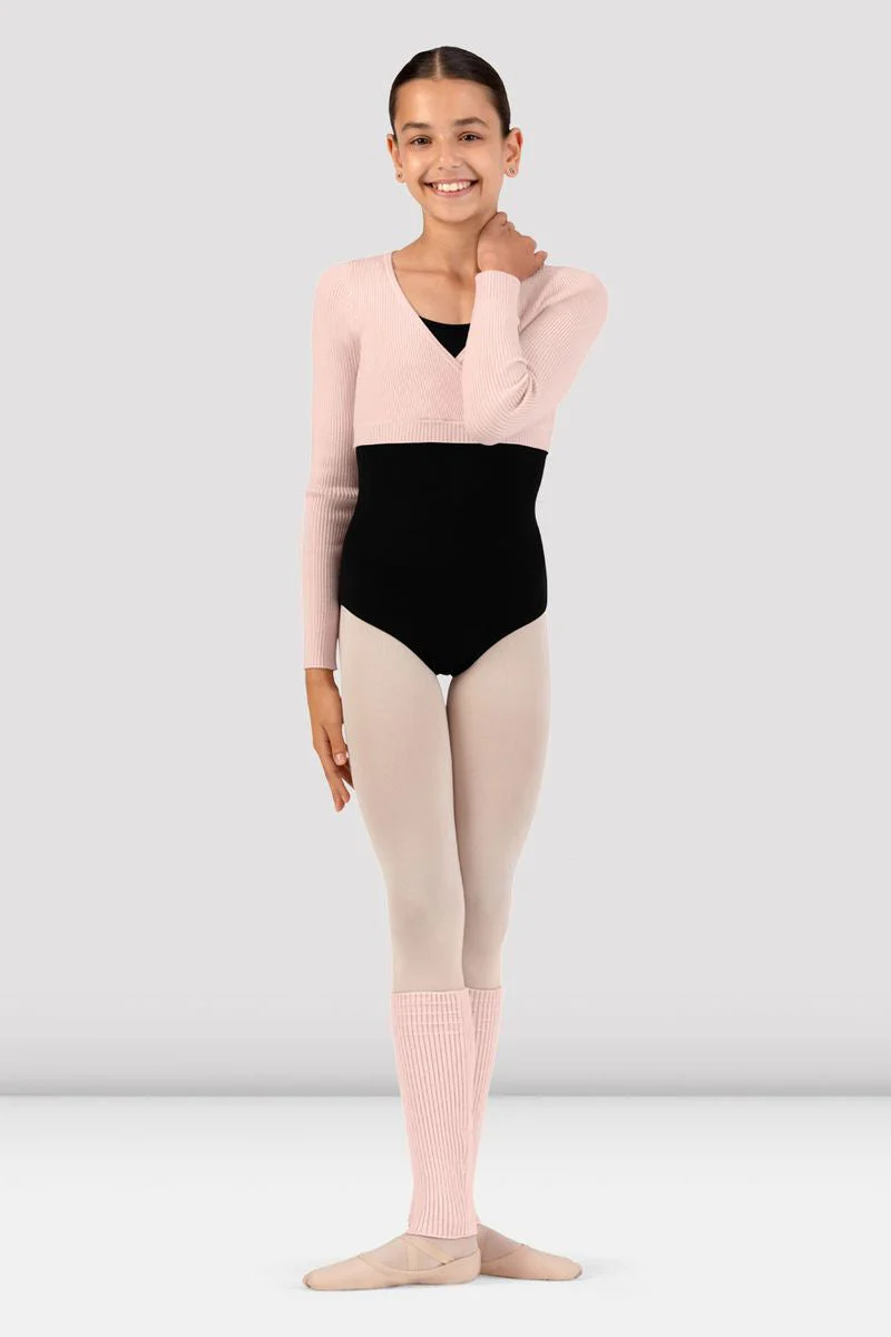 Girls Mia Knit Leg Warmers - Image 2