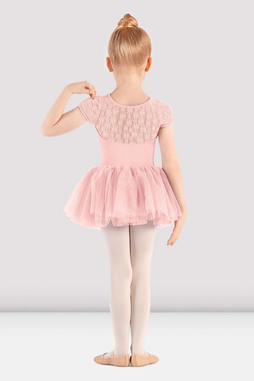 Girls Mirella Majesty Cap Sleeve Tutu Dress - Image 2