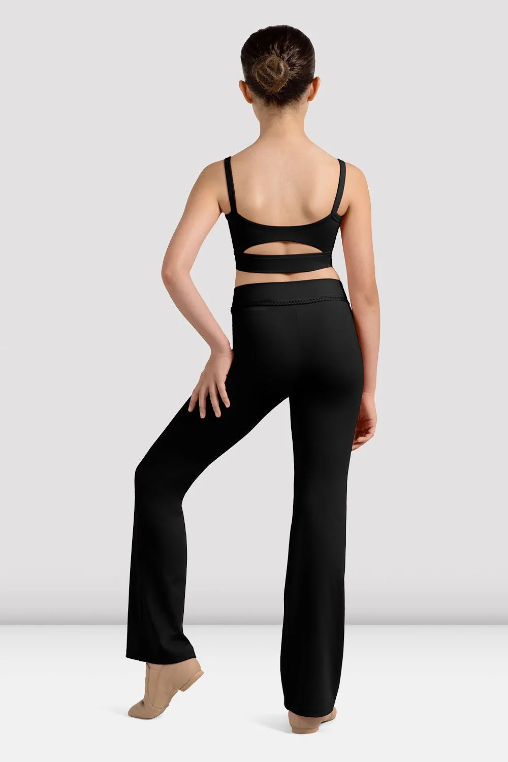Girls Mirella Miami V Front Jazz Pant - Image 2