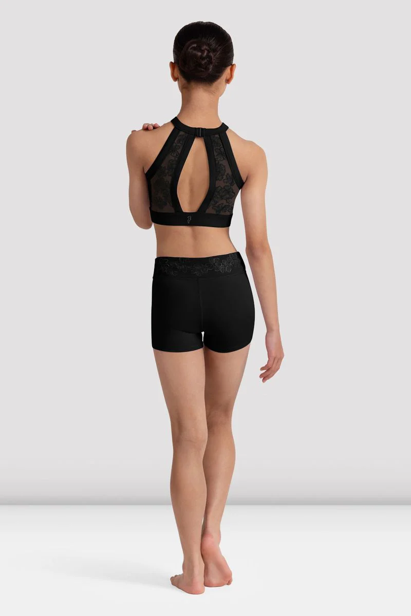 Girls Modena Floral Crop Top - Image 2
