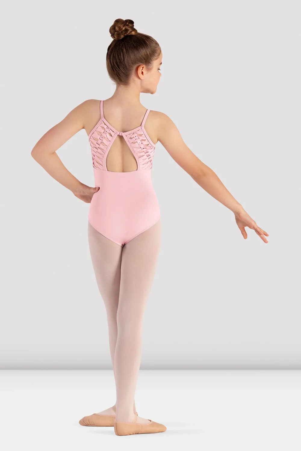 Girls Olivea Open Back Leotard - Image 2