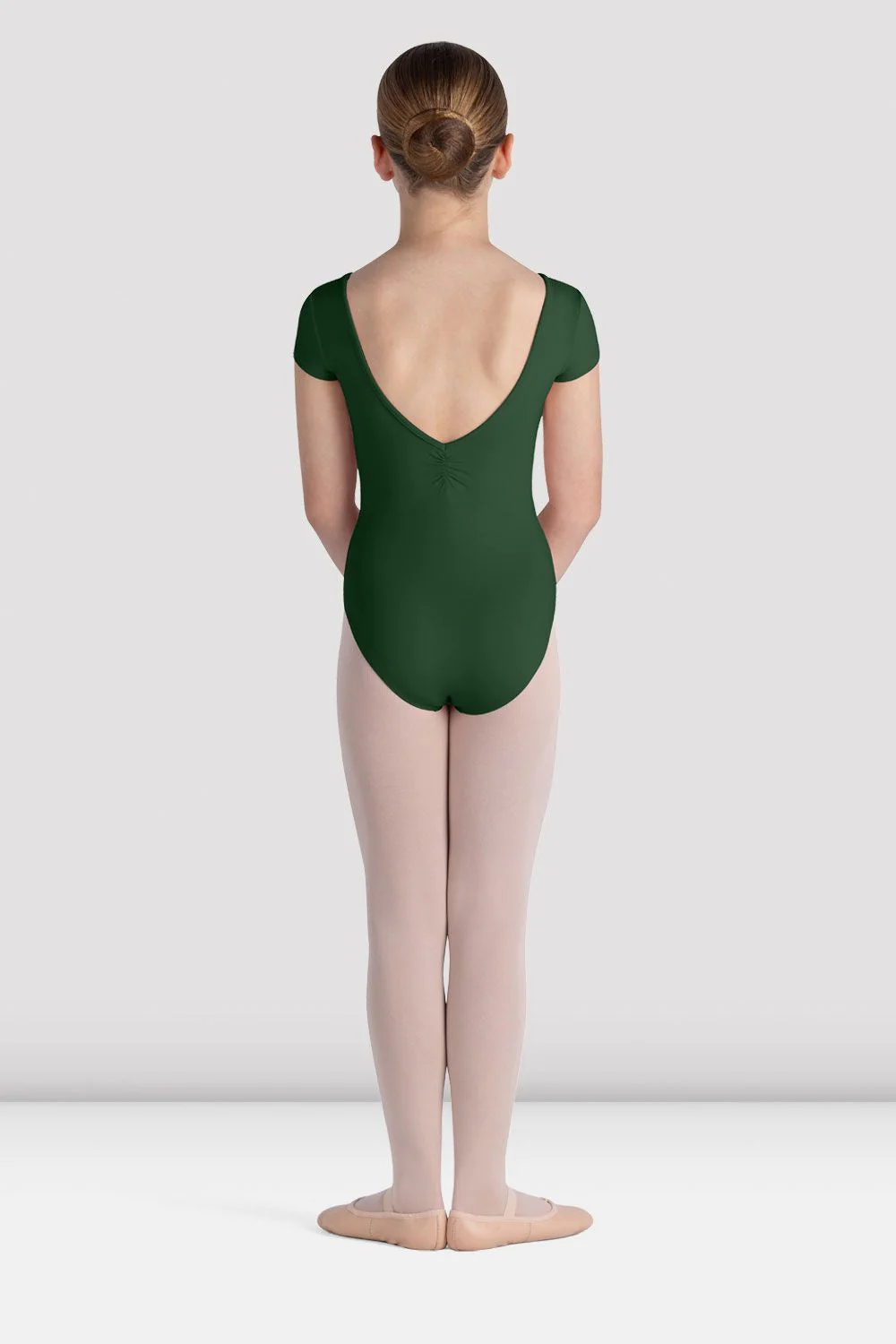 Girls Piper Cap Sleeve Leotard - Image 2