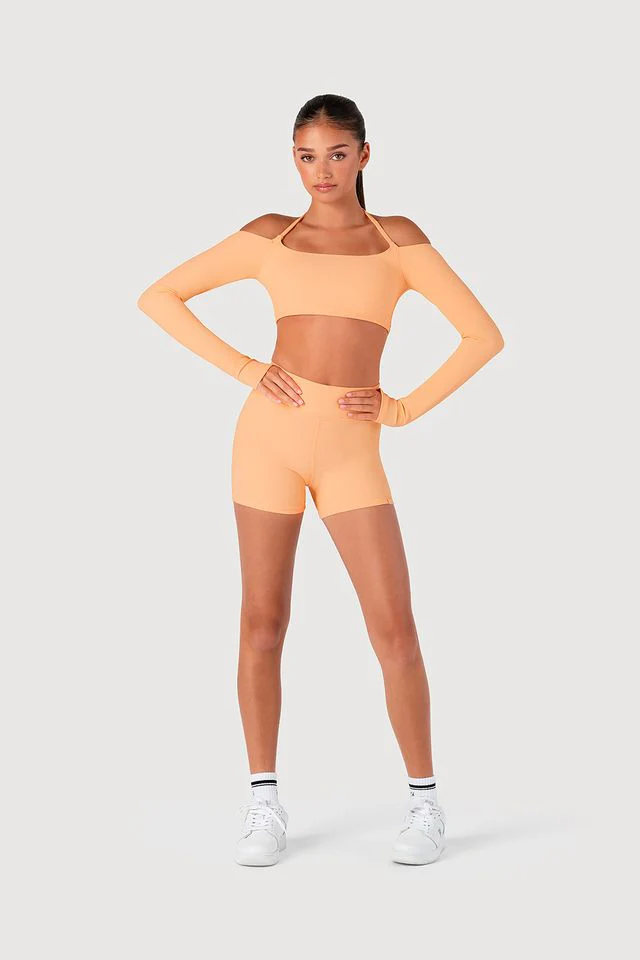 Girls Rib Bolero Crop Top - Image 4