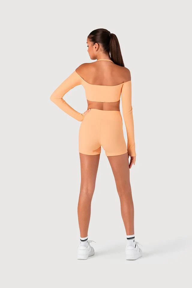 Girls Rib Bolero Crop Top - Image 5
