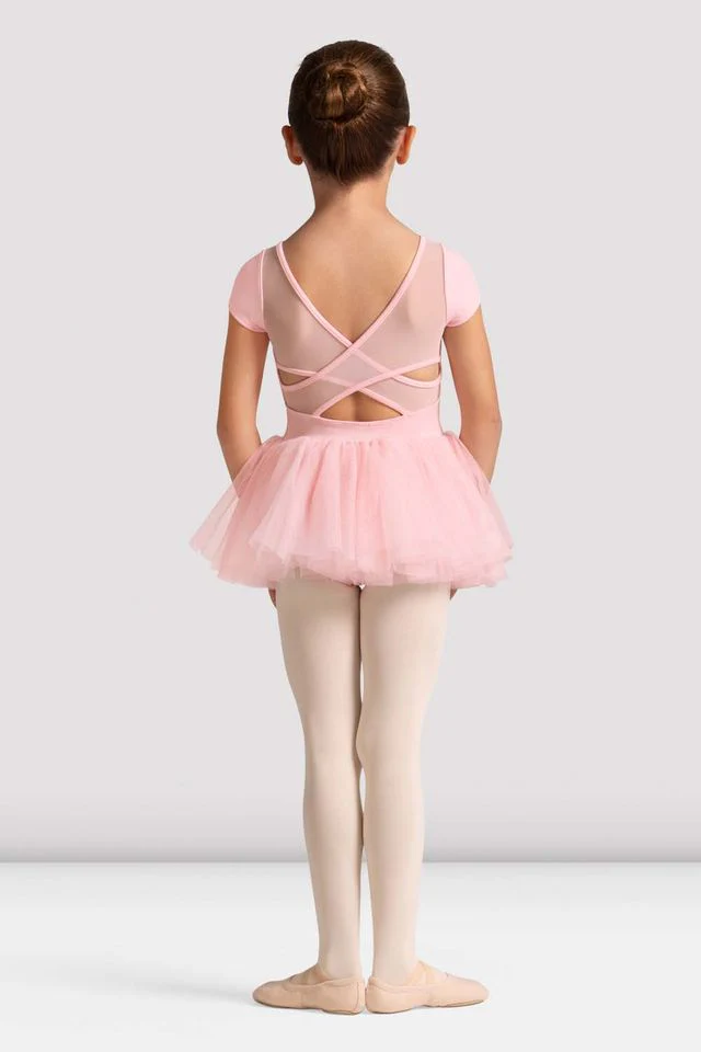 Girls Sharon Cap Sleeve Tutu Dress - Image 2
