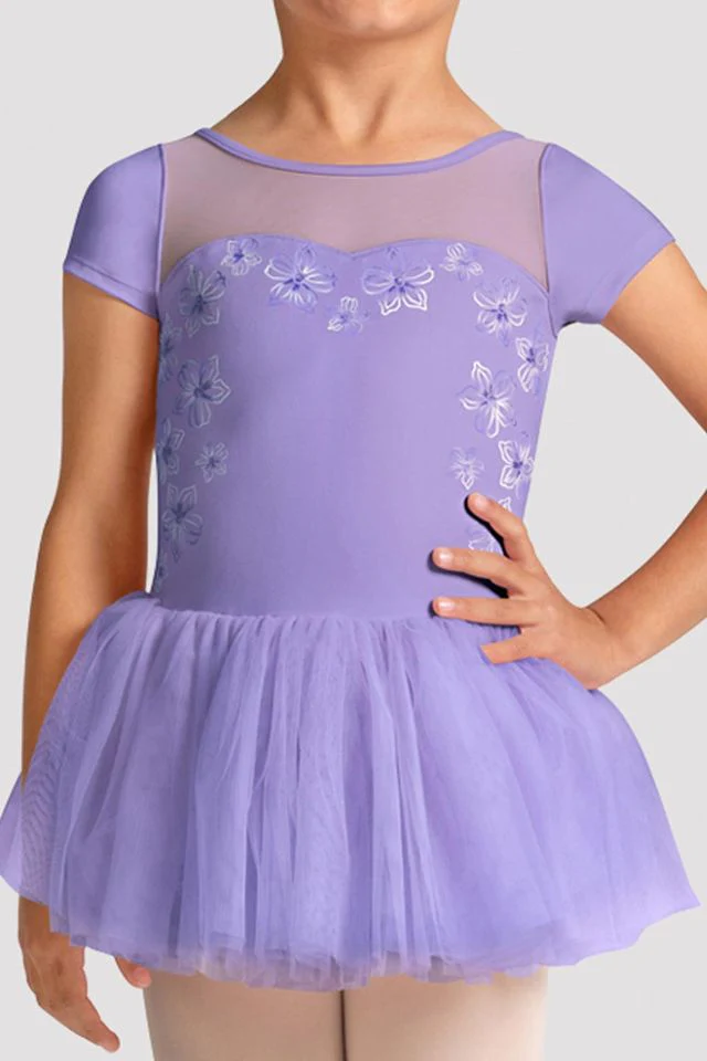 Girls Sharon Cap Sleeve Tutu Dress - Image 3