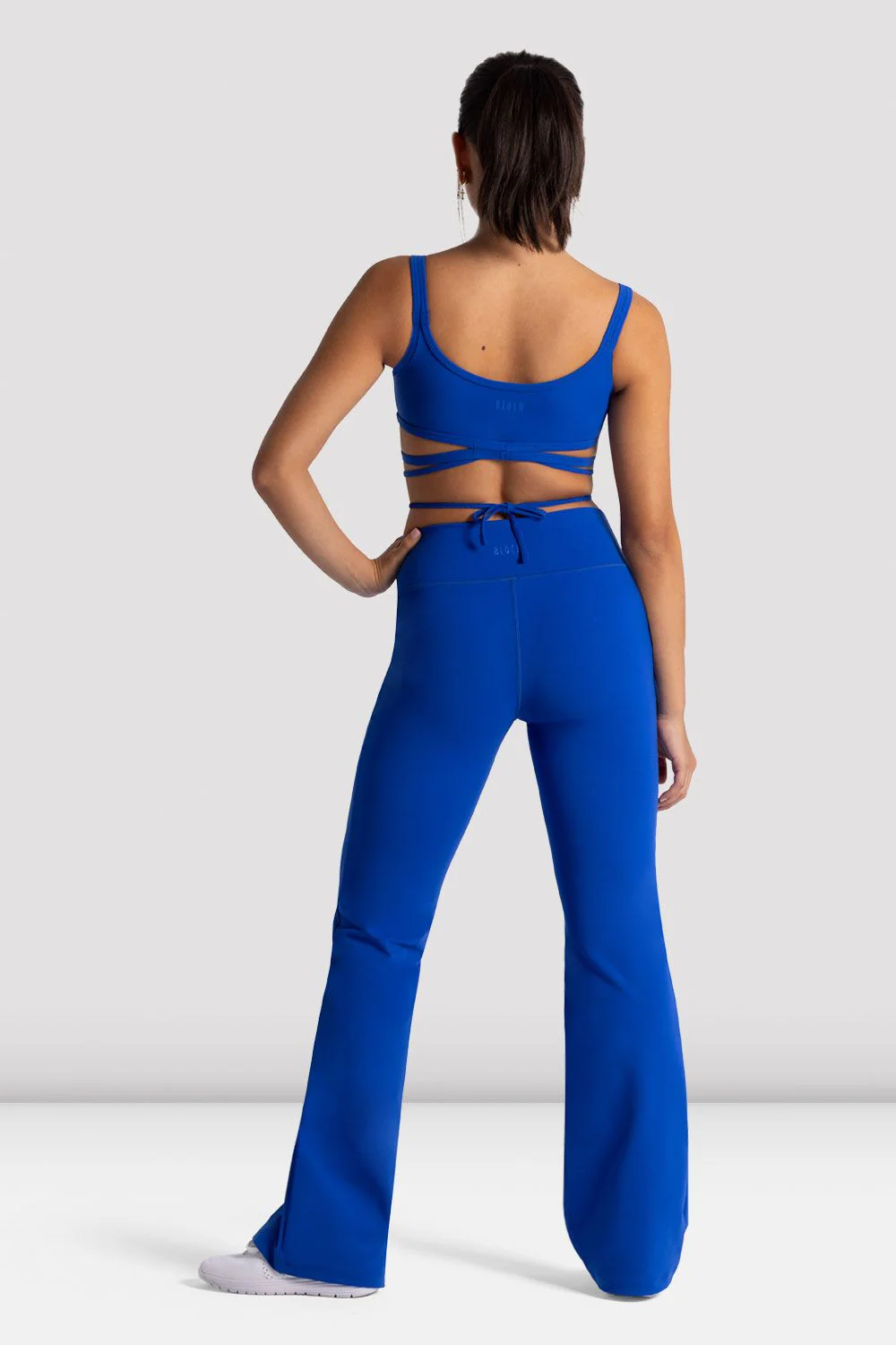 Girls Signature Tie Waist Crop Top - Image 2