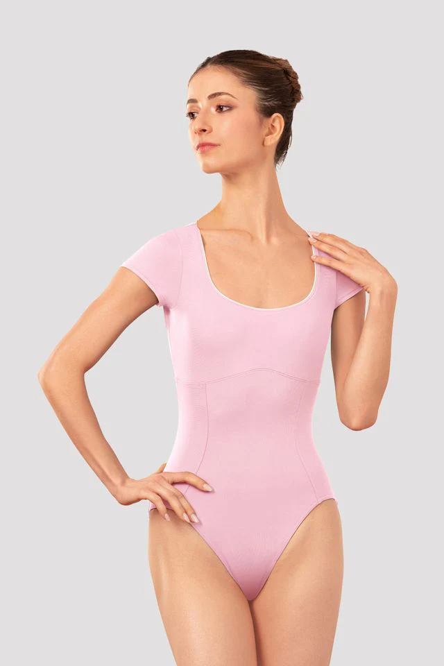 Ladies Alpheus Cap Sleeve Leotard - Image 2