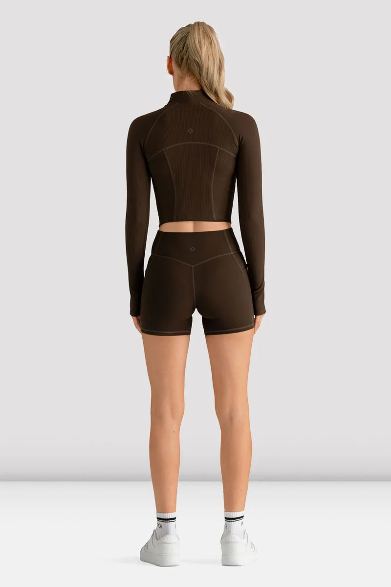 Ladies Apex Rib Contour Zip Jacket - Image 4
