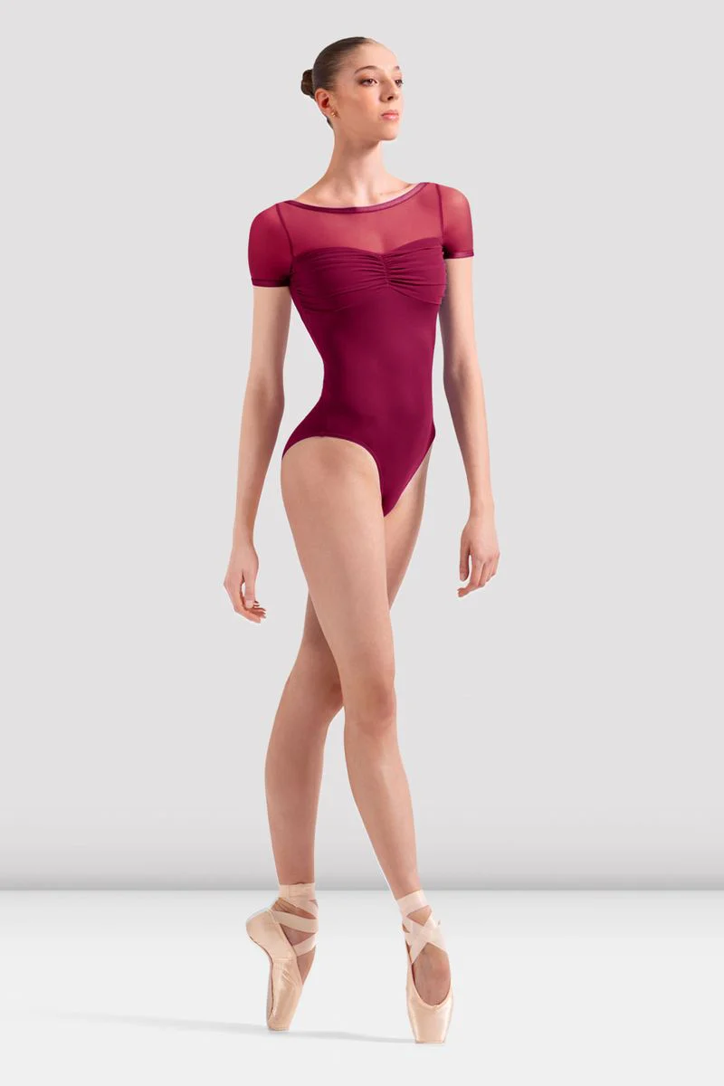 Ladies Arabesque Cap Sleeve Leotard
