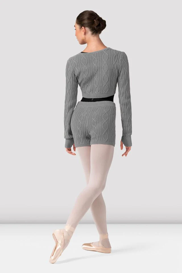 Ladies Atiyah Long Sleeve Wrap Top - Image 3
