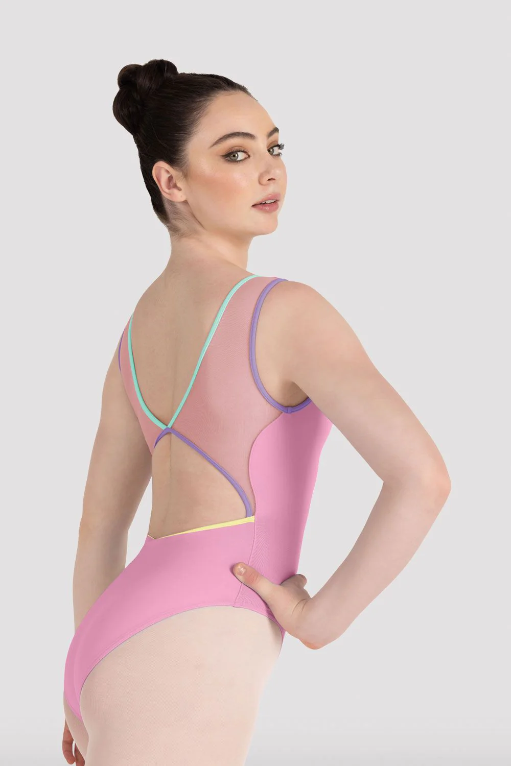 Ladies Calypso Boat Neck Leotard - Image 2