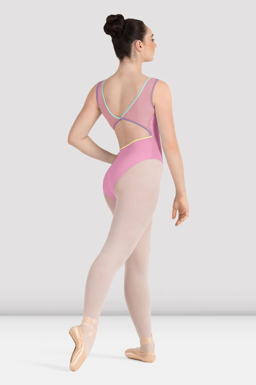 Ladies Calypso Boat Neck Leotard - Image 4