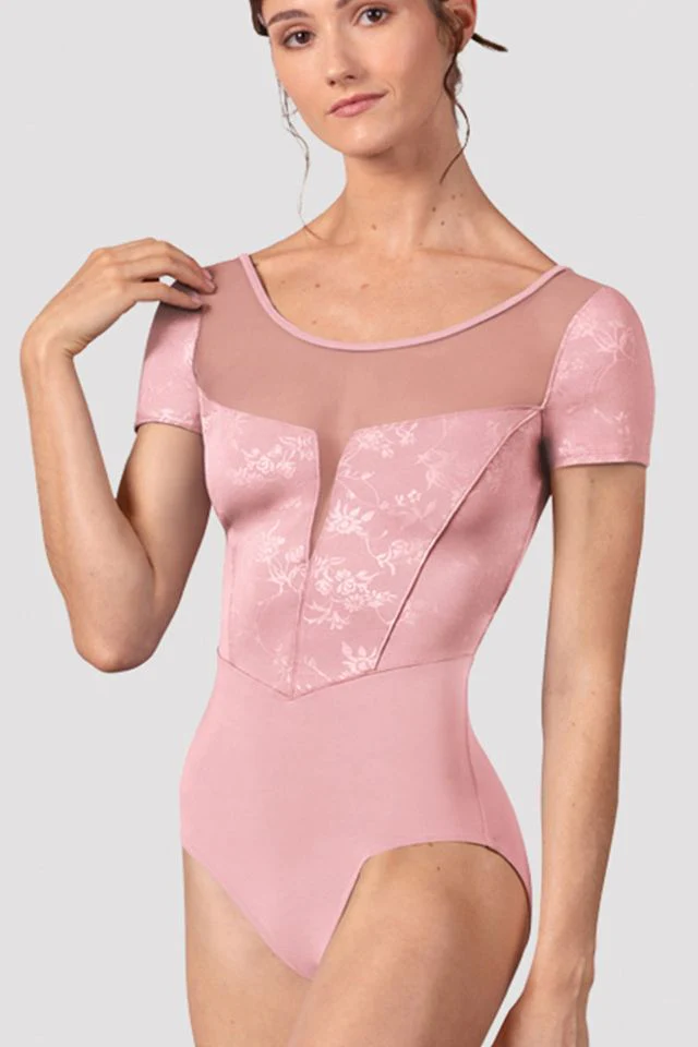 Ladies Christina Cap Sleeve Leotard - Image 3