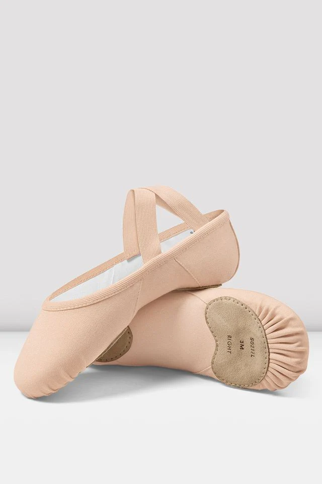 Ladies Elation Canvas Ballet Shoes - Image 3