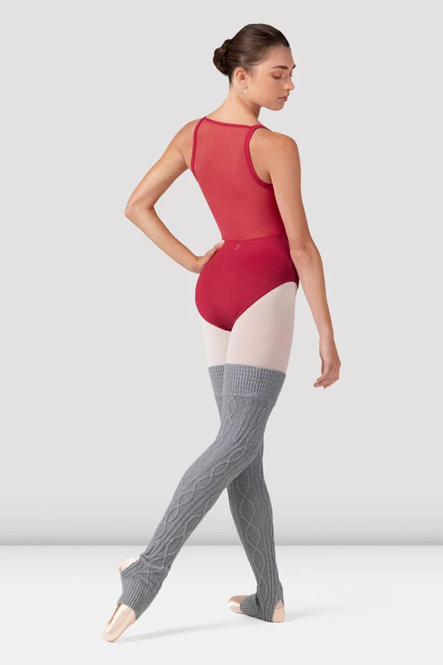 Ladies Elsa Knit Leg Warmers - Image 2