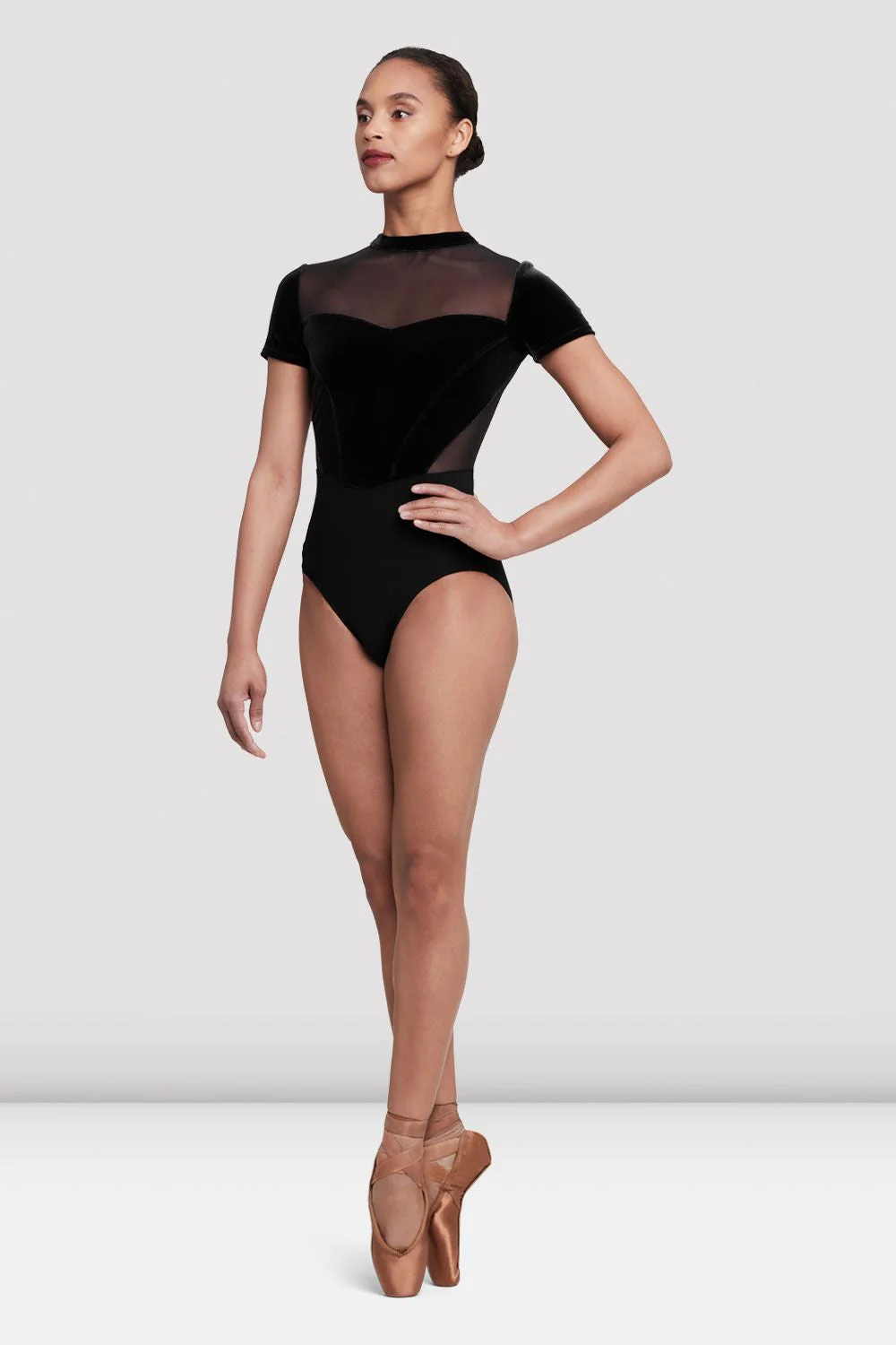Ladies Gia Open Back Leotard