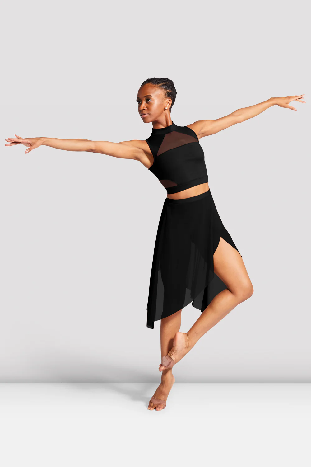 Ladies Hadlee Wrap Front Skirt - Image 3