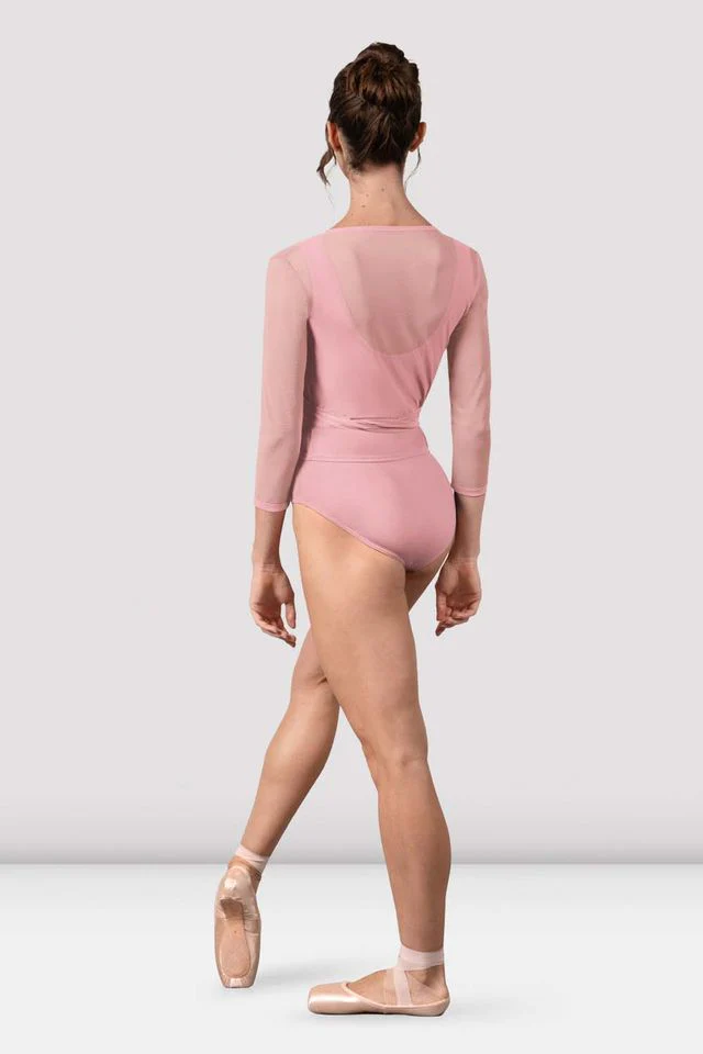 Ladies Harmony Long Sleeve Mesh Top - Image 2