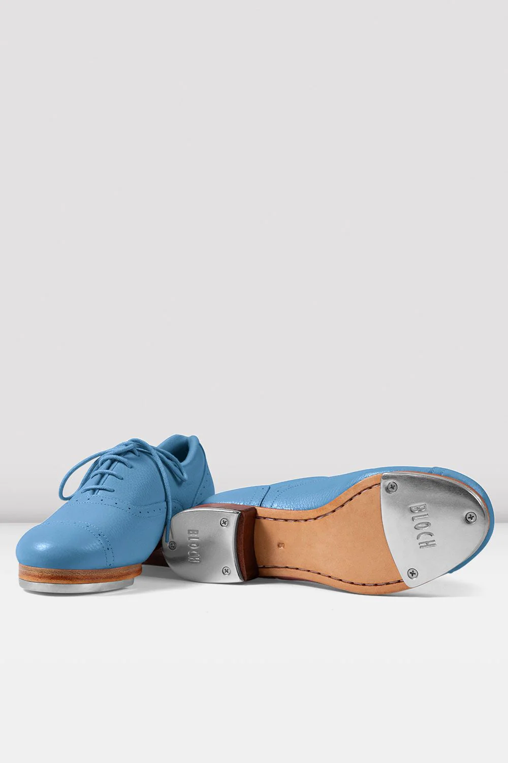 Ladies Jason Samuels Smith Pebble Leather Tap Shoes - Image 3