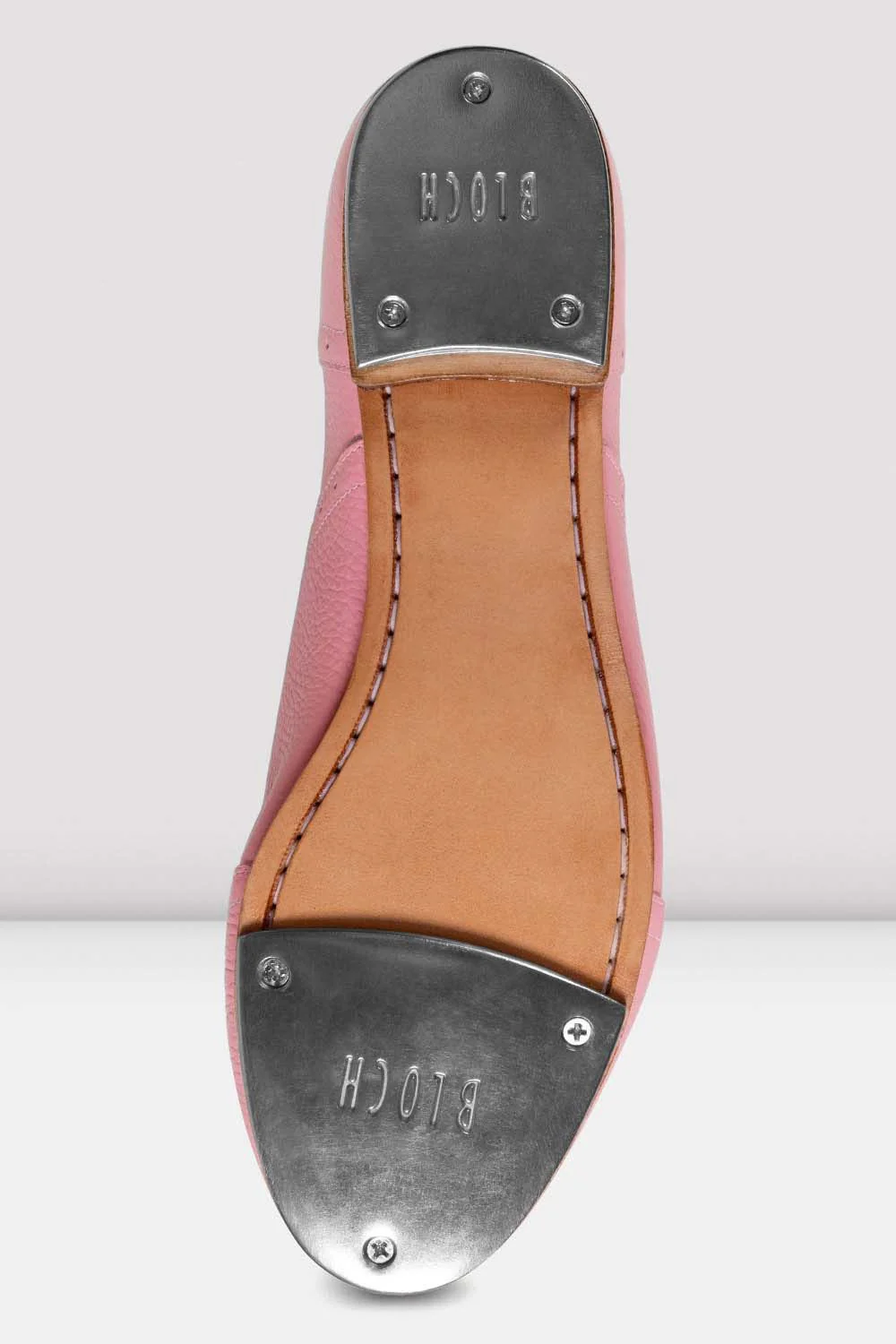 Ladies Jason Samuels Smith Pebble Leather Tap Shoes - Image 4