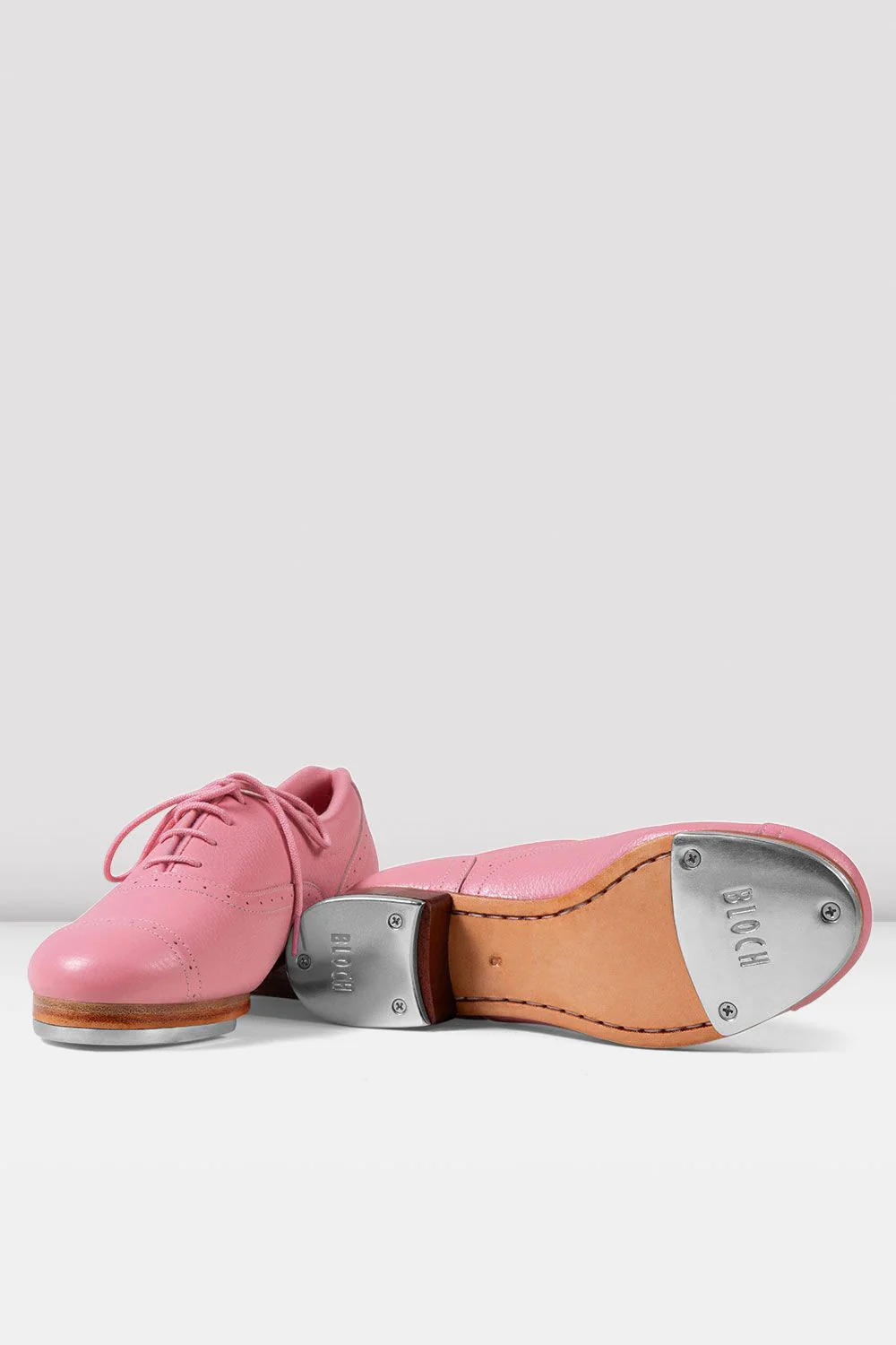 Ladies Jason Samuels Smith Pebble Leather Tap Shoes - Image 7