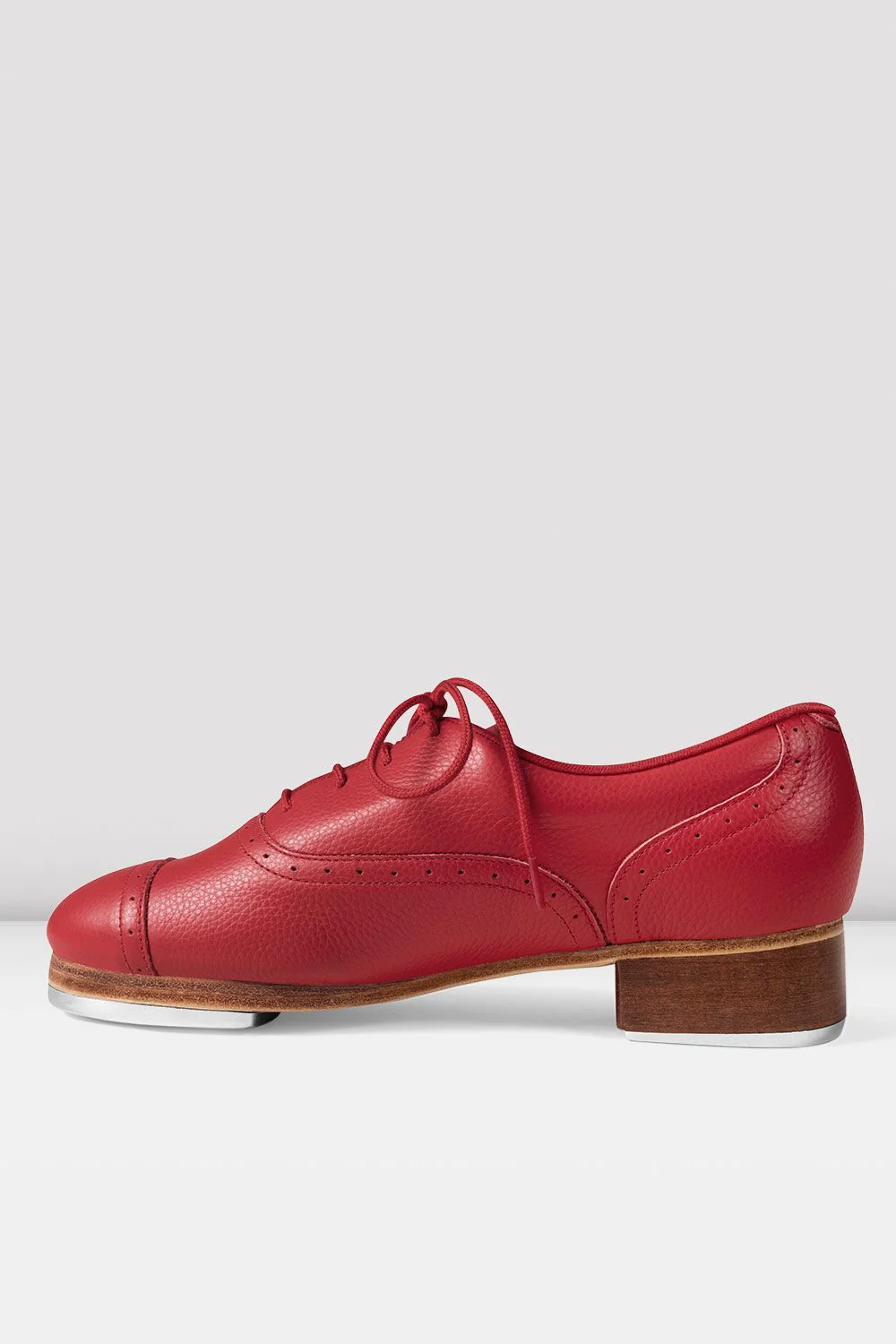 Ladies Jason Samuels Smith Pebble Leather Tap Shoes - Image 2