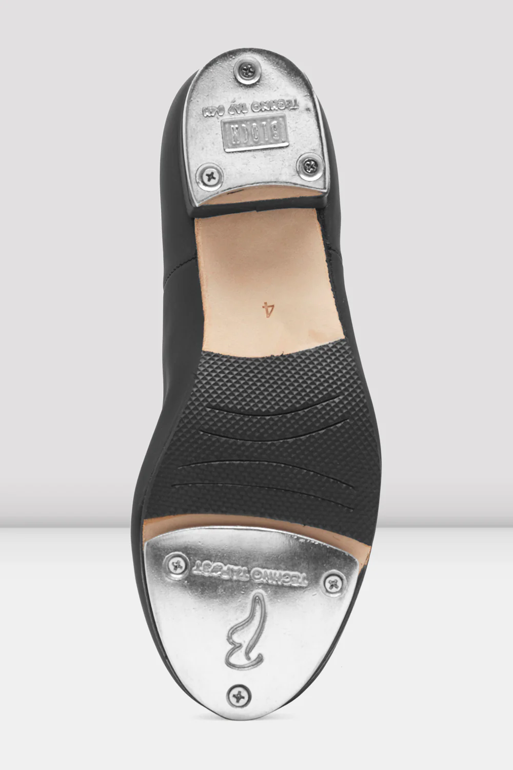 Ladies Jazz Tap Leather Tap Shoes - Image 4
