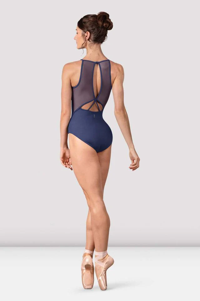 Ladies Lena Mesh Back Leotard - Image 2