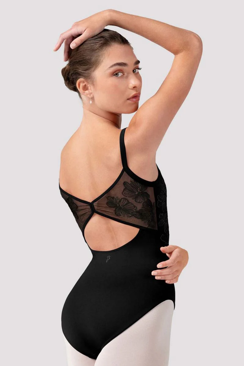 Ladies Lorelei Floral Camisole Leotard - Image 2
