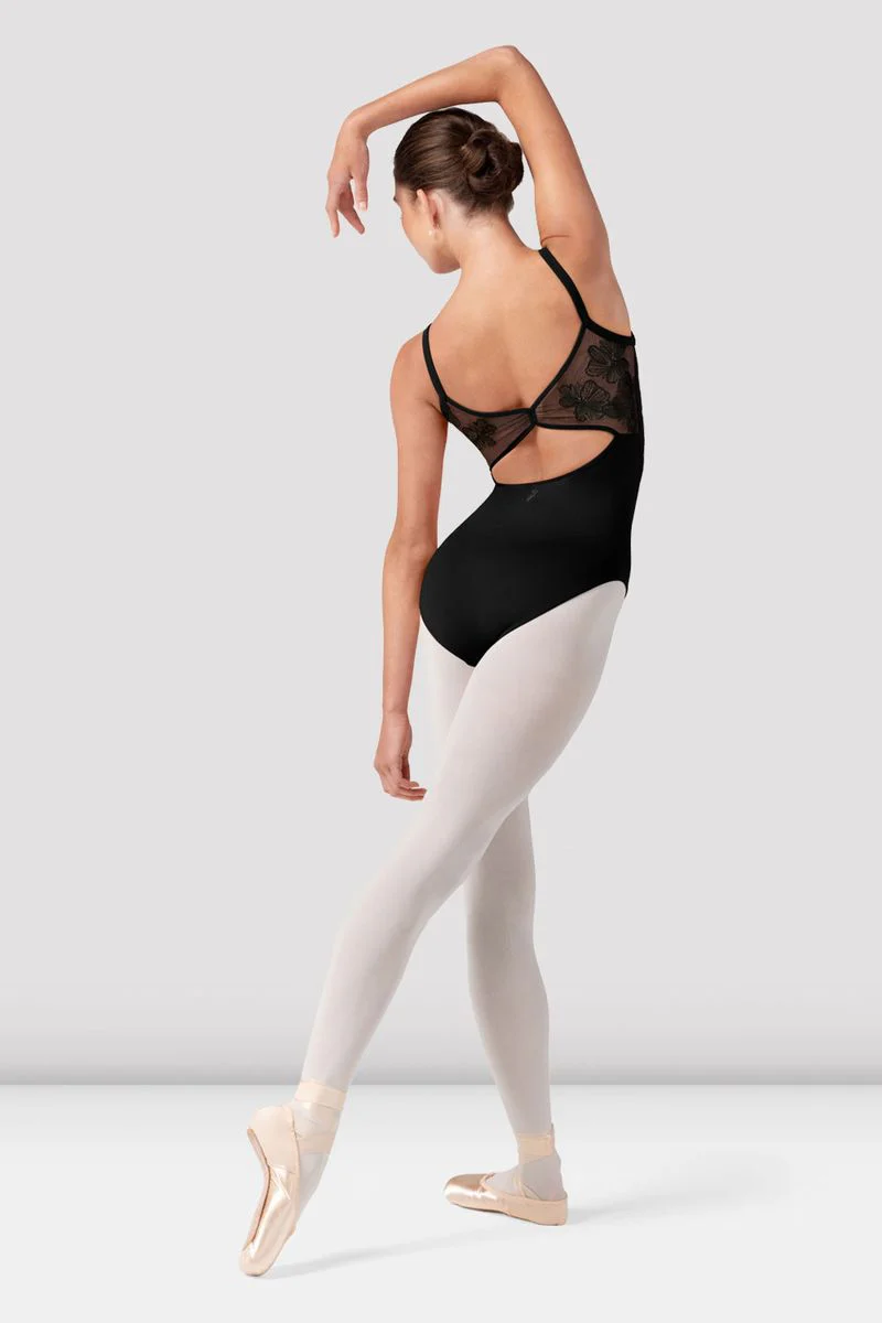 Ladies Lorelei Floral Camisole Leotard - Image 3