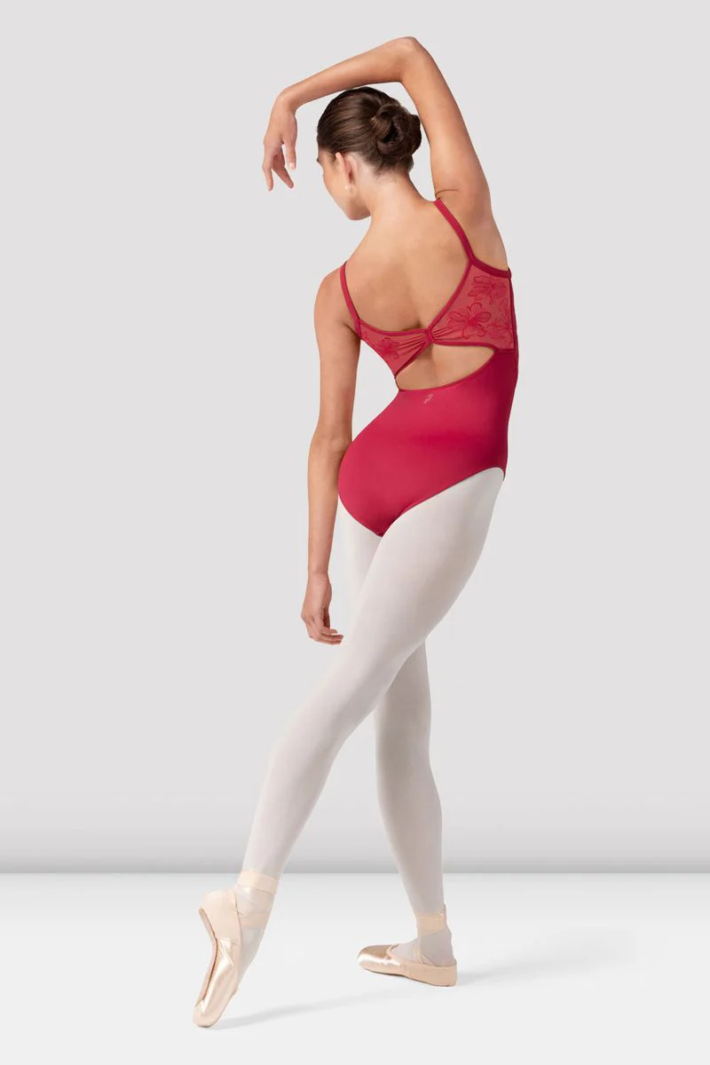 Ladies Lorelei Floral Camisole Leotard - Image 3