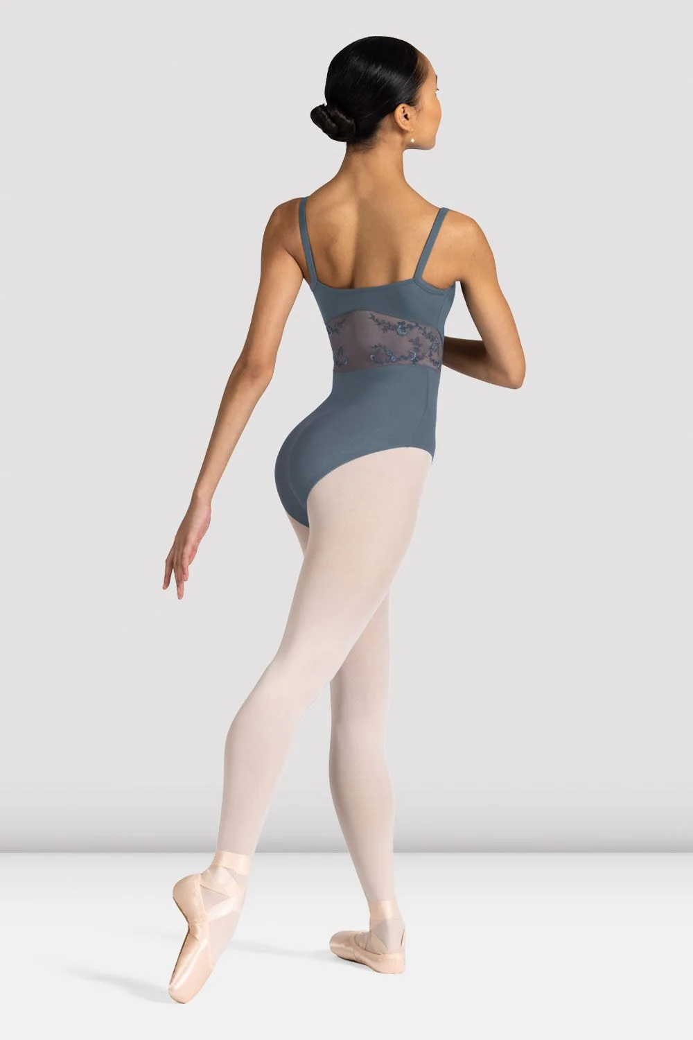Ladies Marika Floral Camisole Leotard - Image 2