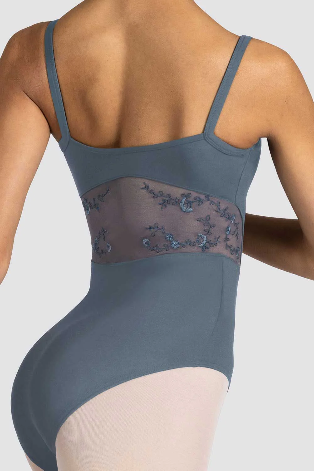 Ladies Marika Floral Camisole Leotard - Image 3