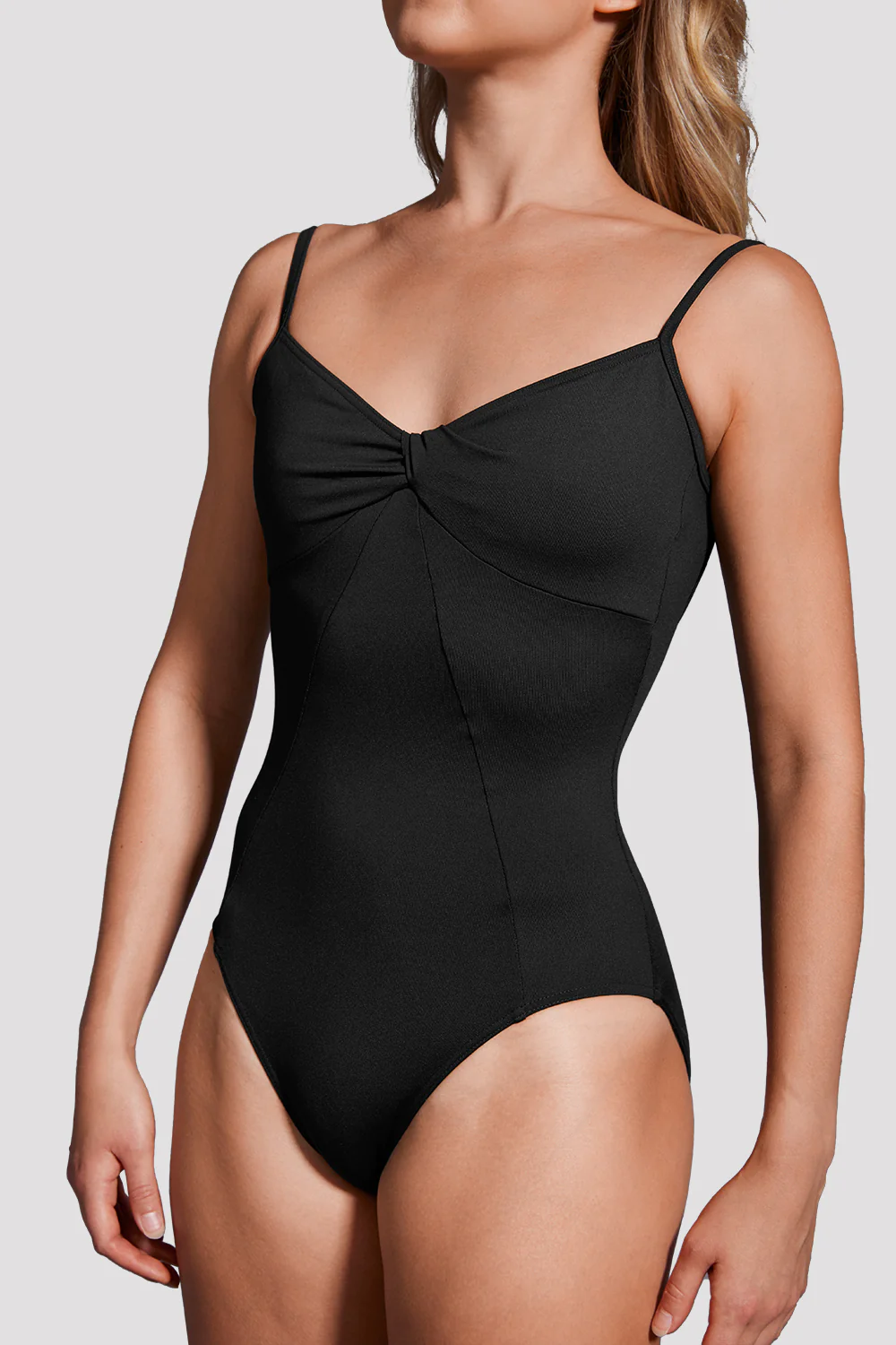 Ladies Mirella Black Label Twist Camisole Leotard - Image 4