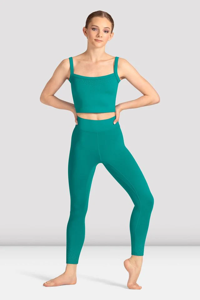 Ladies Mirella Celeste Camisole Printed Crop Top - Image 2
